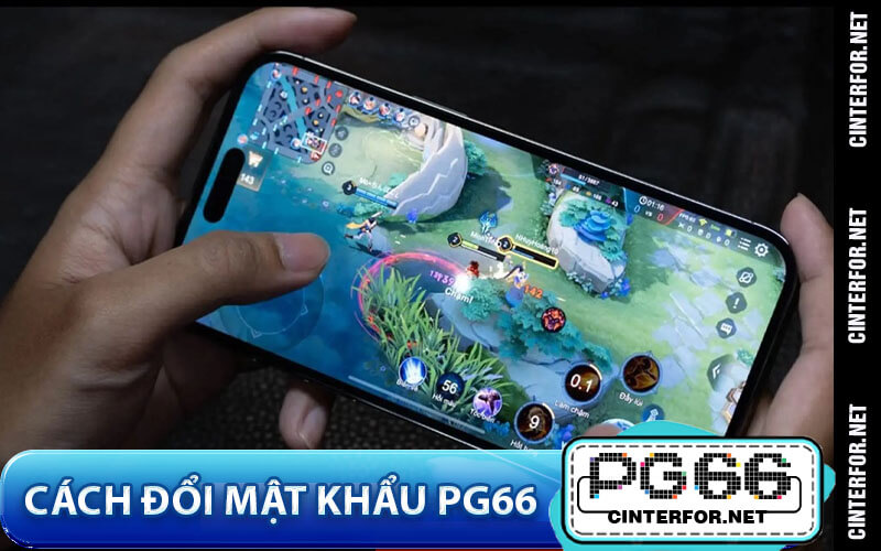 Cách đổi mật khẩu PG66